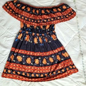 💮Cutest Floral Print Mini Dress by VENUS🌹